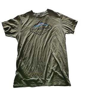 Patagonia Men's Olive Short Sleeve Tee